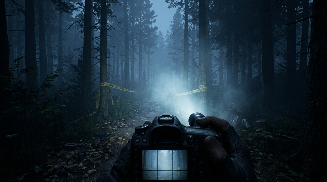 The Signal forest horror atmosphere
